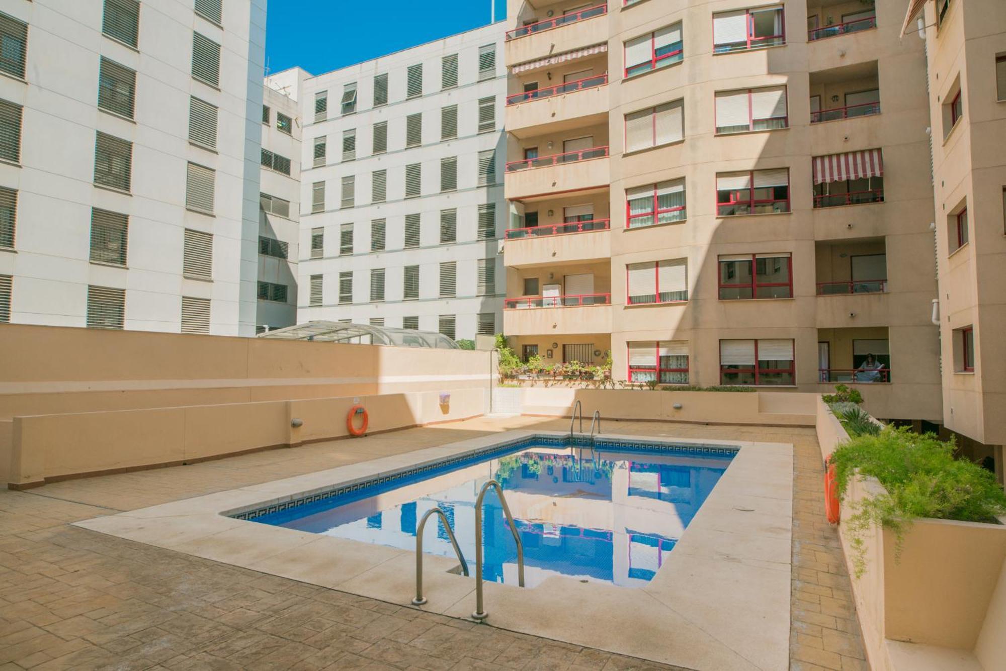 Malaga Estacion Ave Playa Lägenhet Exteriör bild